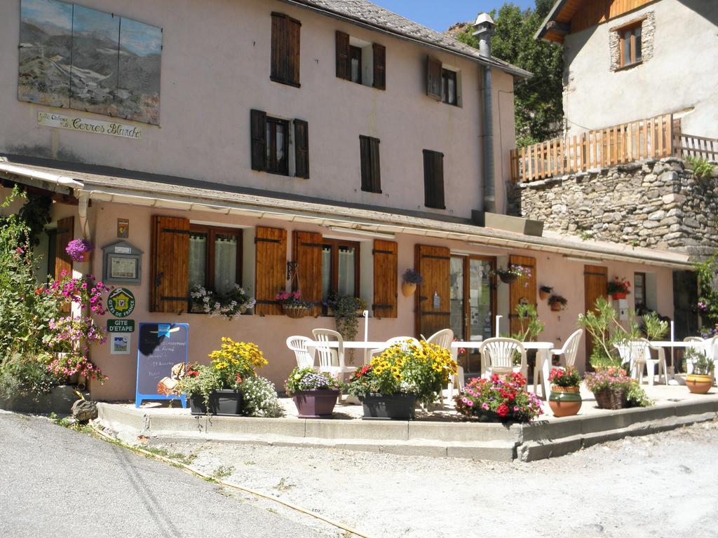 Gîte Auberge Les Terres Blanches de Méolans Esterno foto